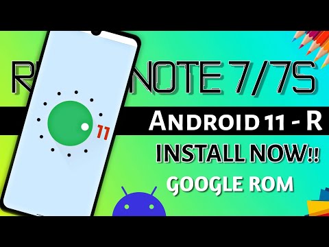 Install Android 11 on Redmi Note 7/7S | Top New Features Android 11 | GOOGLE PIXEL 2 XL ROM