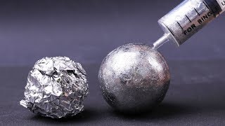 AWESOME EXPERIMENTS AND TRICKS WITH POLISHED ALUMINIUM FOIL BALL AWESOME EXPERIMENTS AND TRICKS WITH POLISHED ALUMINIUM FOIL BALL