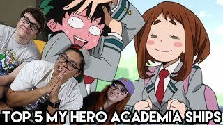 TOP 5 My Hero Academia Ships ft. RogersBase & Reagan Kathryn ?????????????