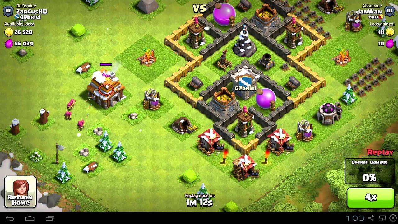 how to delete base on clash of clans bluestacks