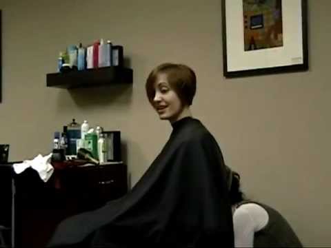hair all cut off into a short bob haircut(i get likes and next clip ... hair all cut off into a short bob haircut(i get likes and next clip ...