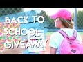 Back To School GIVEAWAY 2016!
