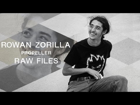 Rowan Zorilla's "Propeller" RAW FILES