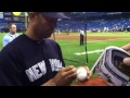 Mariano Rivera Signing Autographs @ Tropicana Field