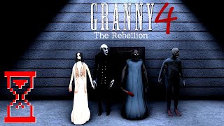 Прохождение Гренни 4 На Харде Против Всех  // Granny 4 : The Rebellion