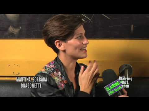 DRAGONETTE's Martina Sorbara talks with Eric Blair 09 DRAGONETTE's Martina Sorbara talks with Eric Blair 09