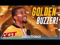Brandon Leake: First Poet Ever To Get America's Got Talent GOLDEN BUZZER!