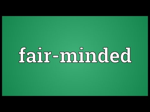 Header of fair-minded