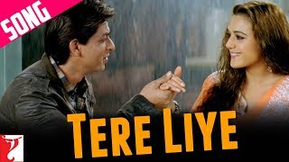 Tere Liye Song | Veer-Zaara |Shah Rukh Khan, Preity Zinta| Lata Mangeshkar, Roop