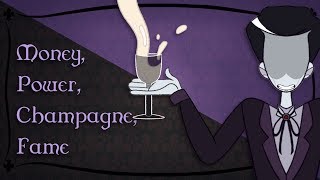 Money Power Champagne Fame Animation Meme
