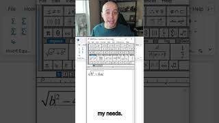 Insert Equation With Mathtype