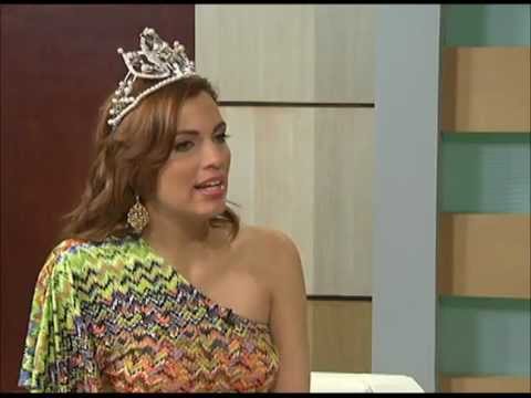 SANTO DOMINGO INVITA - ENTREVISTA MISS UNIVERSO RD, DULCITA LIEGGI