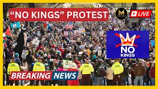 Live No Kings Protest Against Trump - Minneapolis, Mn
