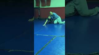 Son Teaches Mom How To Wrestle