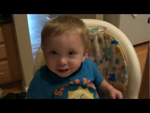 My baby is cursing. Keeps saying asshole.. Funny baby video!