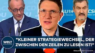 Brandmauer-Debatte Cdu Bekräftigt Brandmauer Zur Afd Merz Verteidigt Stadtbild-Aussage