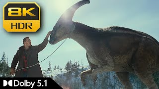8K Hdr | Living With Dinosaurs - Jurassic World Dominion | Dolby 5.1