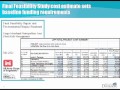 FM Area Diversion, Presentation 5: Financial Modeling