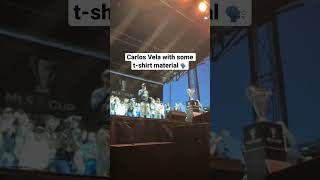 “Sorry it took so long. But here’s the f*****g CUP!” 😤 - LAFC captain Carlos Vela | #shorts