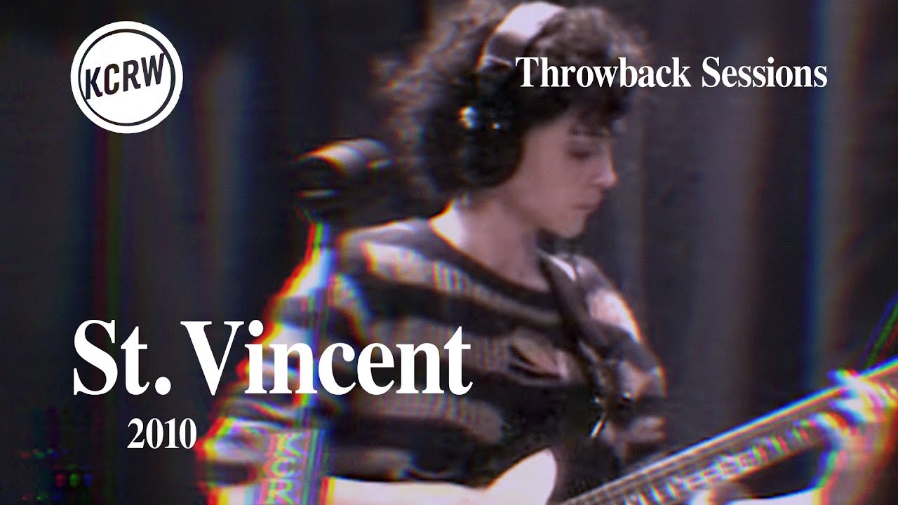 St. Vincent - 米KCRWが2010年出演時のスタジオライブから"The Strangers"など7曲の映像を公開 「Throwback Sessions」 thm Music info Clip