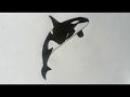 How To Draw a Killer Whale (Orca) | Easy Drawing for Kids