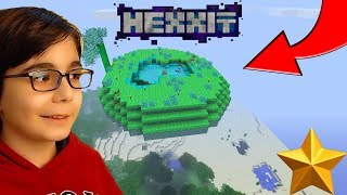 MEGA SLİME ADASI!!! | Minecraft Hexxit #10