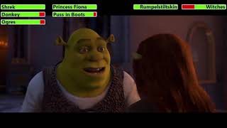 Shrek Forever After 2010 Final Battle With Healthbars 22
