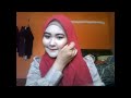 image Hijab Tutorial Paris Segi Empat Simple
