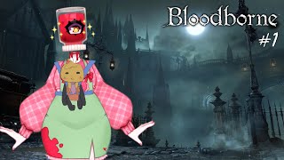 FIRST TIME PLAYING BLOODBORNE w/ @itbeemee