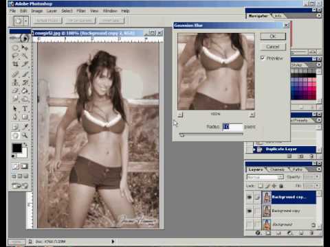 Как в фотошопе сделать фото сепией Как в фотошопе сделать фото сепией