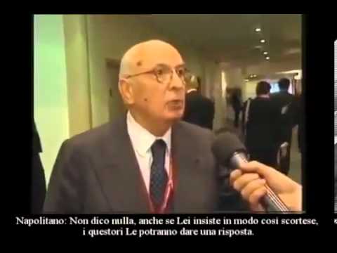 VIDEO TEDESCO CENSURATO Giorgio Napolitano SMASCHERATO