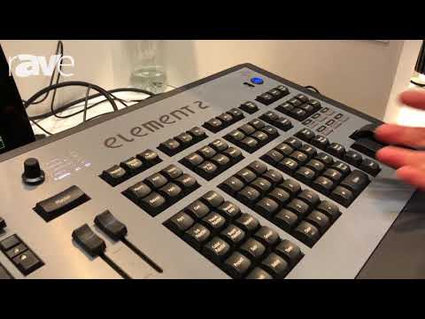 Integrate 2018: ETC Showcases the Element 2 Lighting Control Console on the Jands Stand