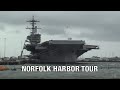 Norfolk, VA & Naval Station ● Harbor Tour