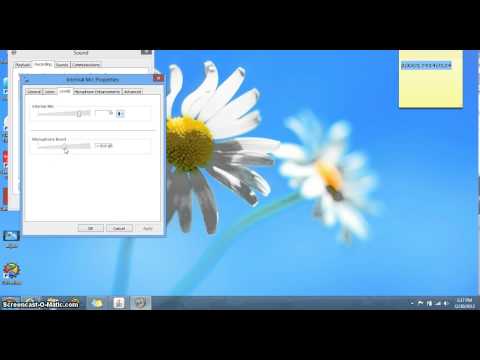 Como amplificar el volumen del microfono en la computadora con windows