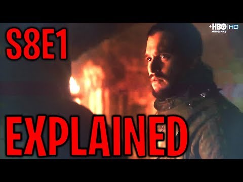 Season 8 Episode 1 Explained ! | Game of Thrones Season 8 Episode 1