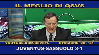 QSVS - I GOL DI JUVENTUS-SASSUOLO 3-1 - TELELOMBARDIA / TOP CALCIO 24