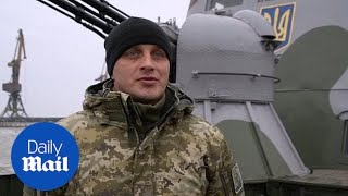 Ukraine border guards on high alert with Russian tension on sea ports