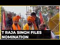 Telangana Elections 2023: T Raja Singh Files Nomination From Goshamahal