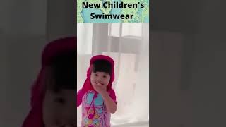 Swimsuit For Girls Uv Protection Bathing Suit Child Long Sleeve Children Swimming Suit Toddler Baby.