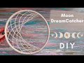 Moon Dreamcatcher DIY. easy step by step tutorial