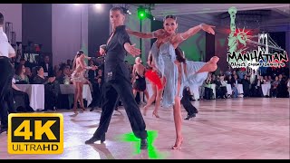 Iakob Kupunia & Pallany English Cha Cha Am Lat, Manhattan Dance Championships 2025