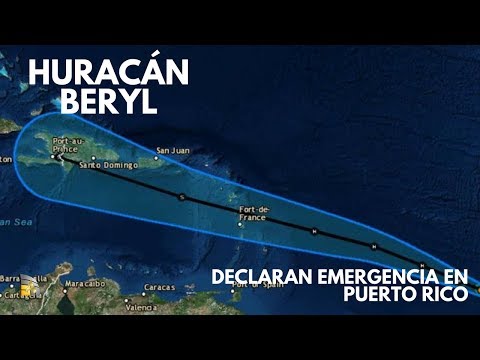 El paso del huracán Beryl │Declaran emergencia en Puerto Rico