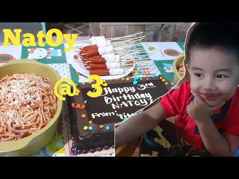Happy Birthday Natoy | So cute mga little kids | POOH TV