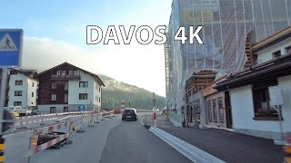 Billionaire Resort - Davos 4K - Morning Drive