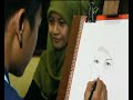 Lukis Wajah Wanita Berjilbab images Lukis Wajah Wanita Berjilbab