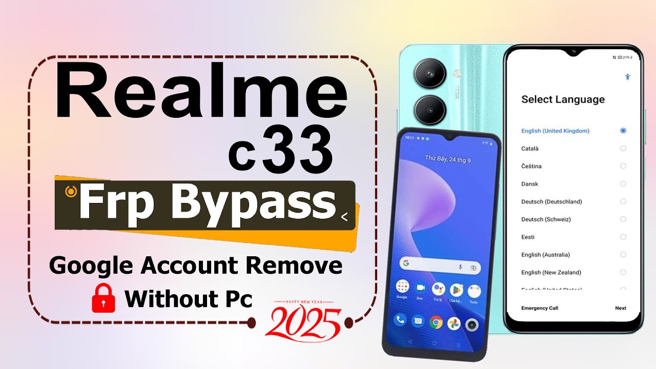Realme C33 FRP Bypass 2025Latest Method (No PC)Realme Realme C33 FRP Bypass 2025Latest Method (No PC)Realme