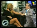 modelo atrevida muestra las pantys / bold pattern pantyhose