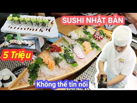 Lần đầu ăn Sushi Nhật Bản tại nhà hàng Sang ở Sài Gòn và cái kết