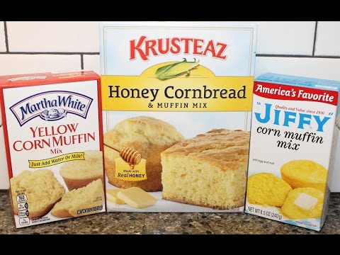 VIDEO : corn muffin mix blind taste test: martha white vs krusteaz vs jiffy - in this video, we are conducting a blind taste test to see which brand has the better tasting corn muffinin this video, we are conducting a blind taste test to  ...