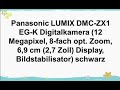 Panasonic LUMIX DMC-ZX1 EG-K Digitalkamera (12 Megapixel)